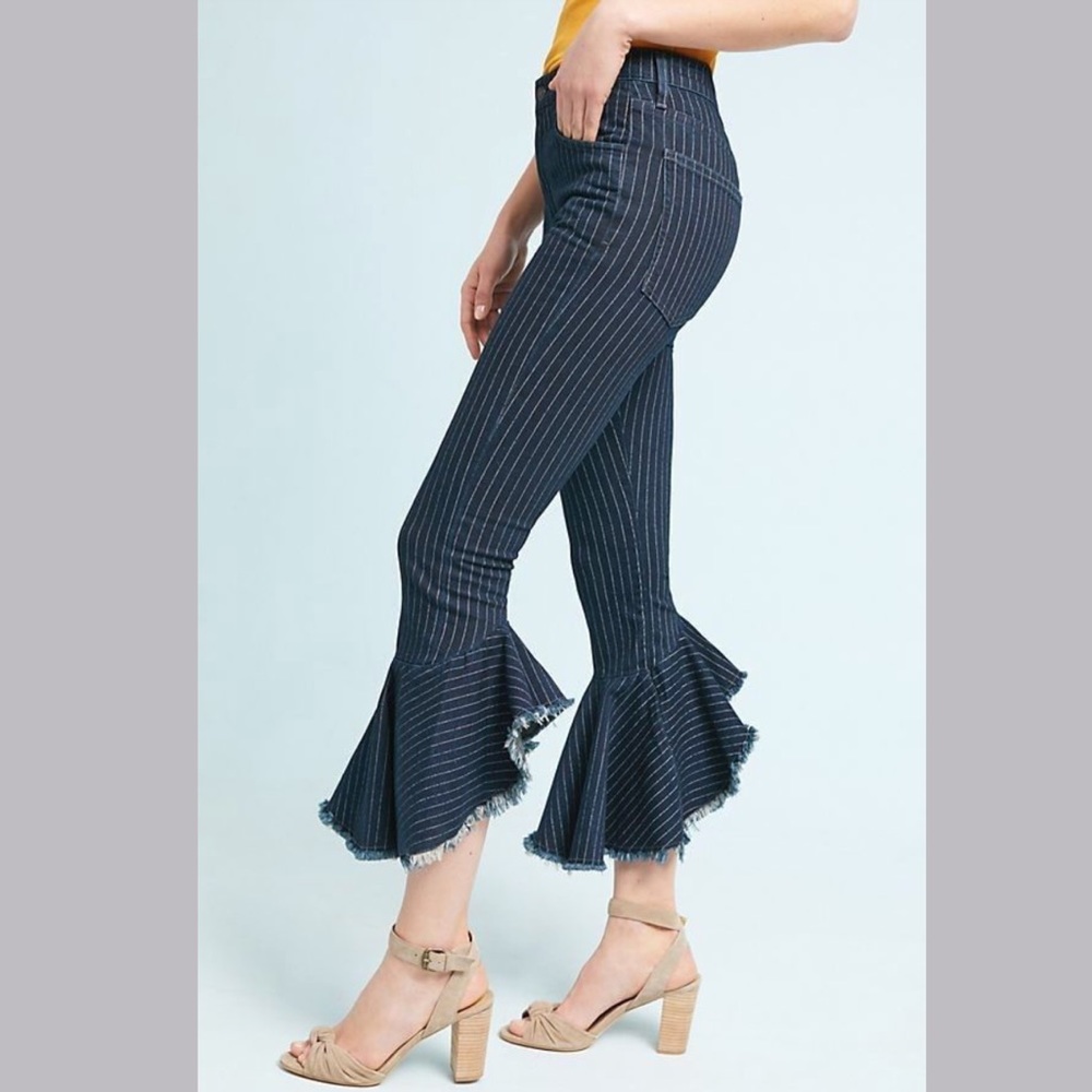 🆕NWT Citizens of Humanity drew flounce pinstripe